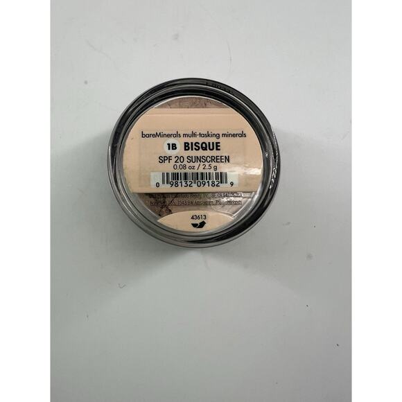 bareMinerals i.d. Loose Powder Concealer SPF 20 Bisque Make Up .08oz New - Picture 2 of 3